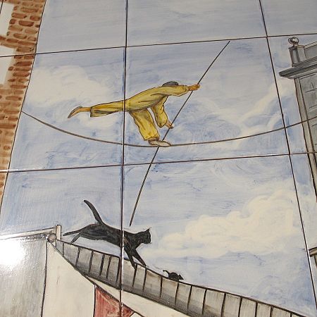 Mural de Raíces, el restaurante de Carlos Maldonado