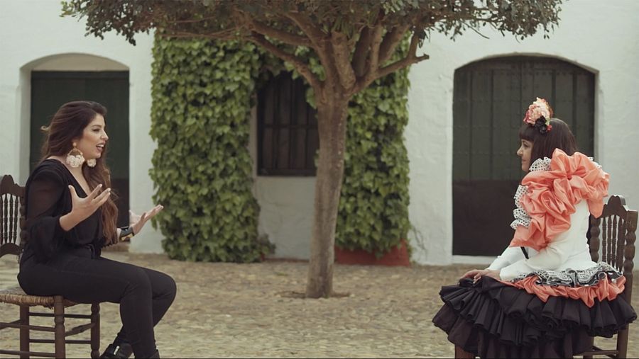Soleá Morente entrevista a Maui de Utrera en Caminos del flamenco