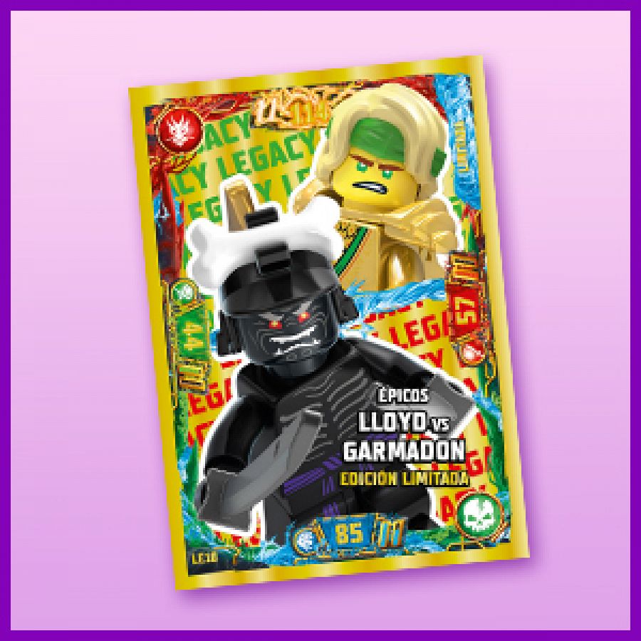 Revista Clan Marzo 2022 - Regalo carta dorada Ninjago