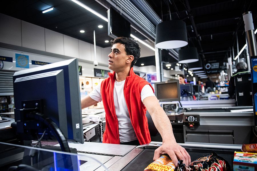 El primer episodio de El colapso se ambienta en un supermercado