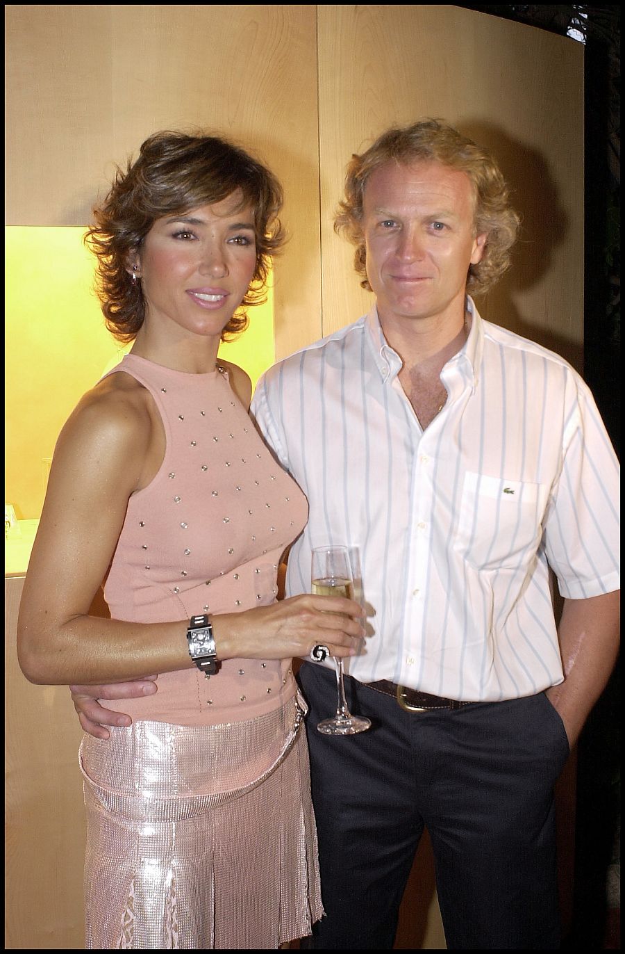 Foto de arvicho de Paloma Lago con Álvaro Bultó