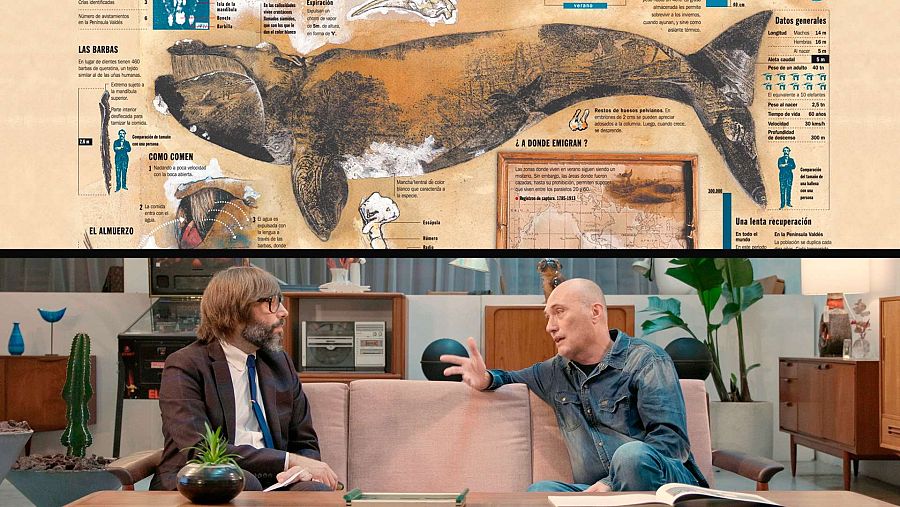 Òscar Dalmau i Jaime Serra durant l'entrevista