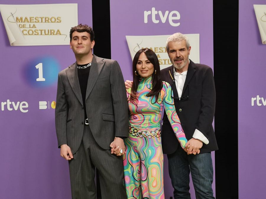 Alejandro Palomo, María Escoté y Lorenzo Caprile presentan la quinta temporada de 'Maestros de la Costura'