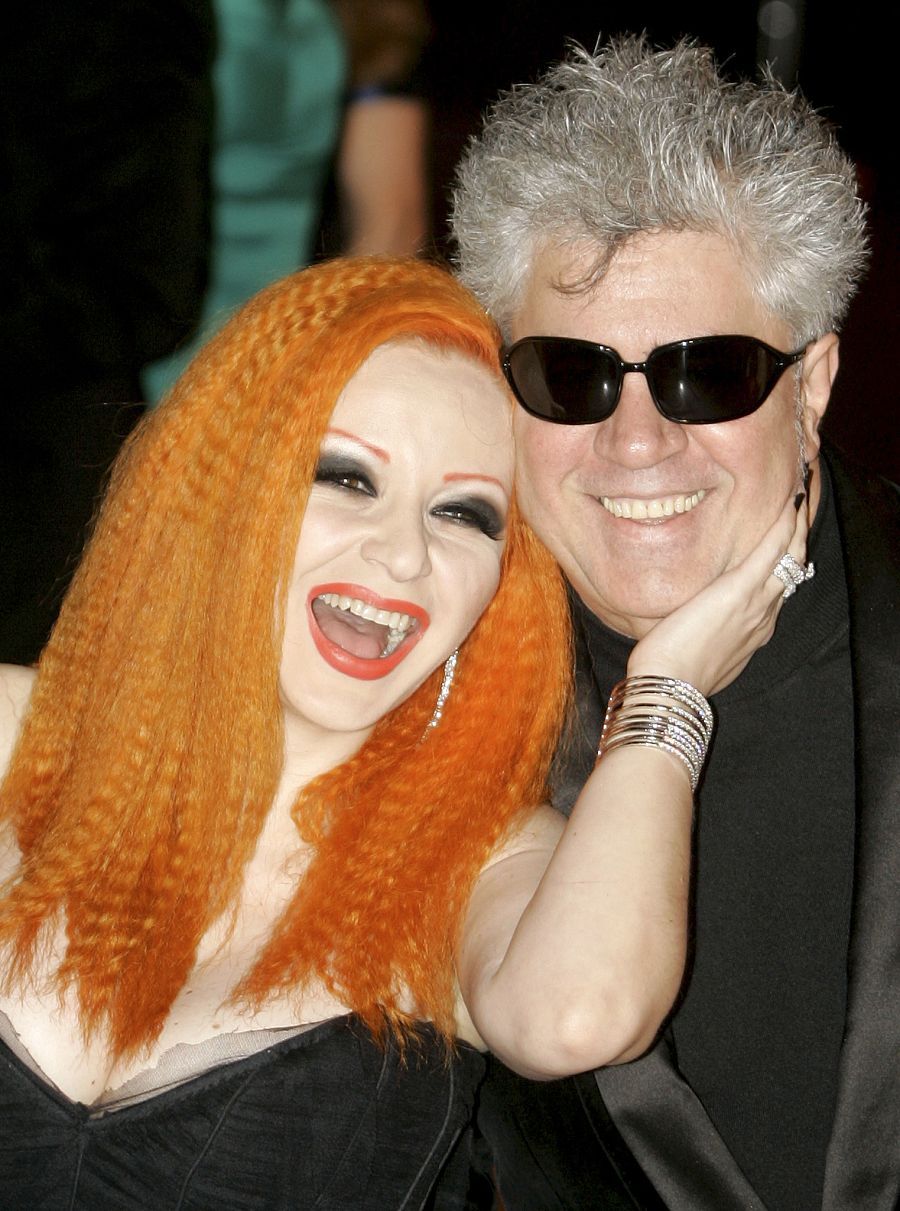Alaska junto a Pedro Almodóvar