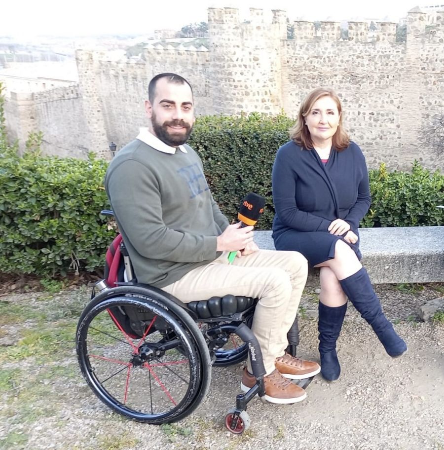 David Aguado y Elisa Dolado