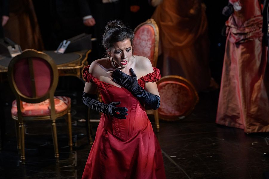 Lisette Oropesa interpretando La Traviata, Gran Teatre del Liceu