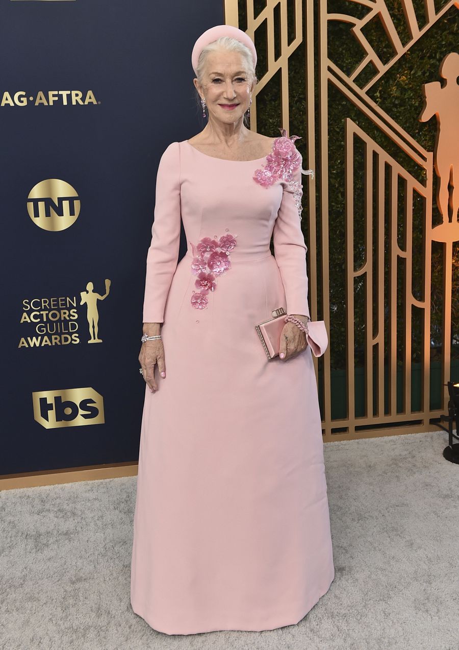 Helen Mirren en los SAG Awards 2022