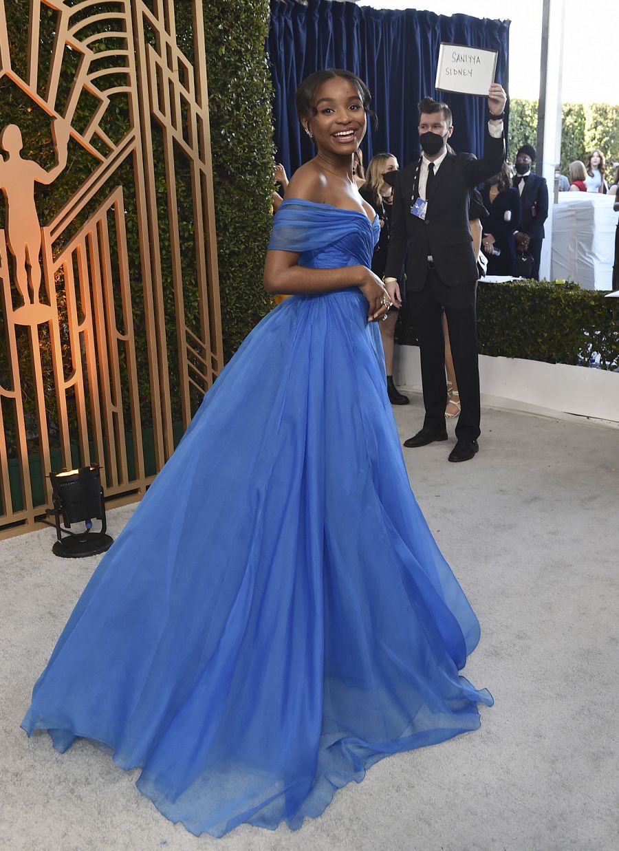 Saniyya Sidney en los SAG Awards 2022