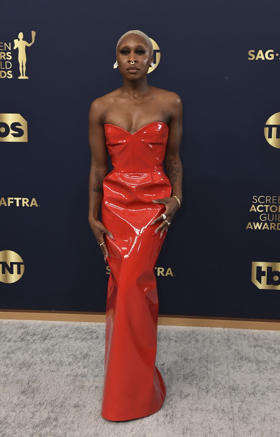 Cynthia Erivo en los SAG Awards 2022