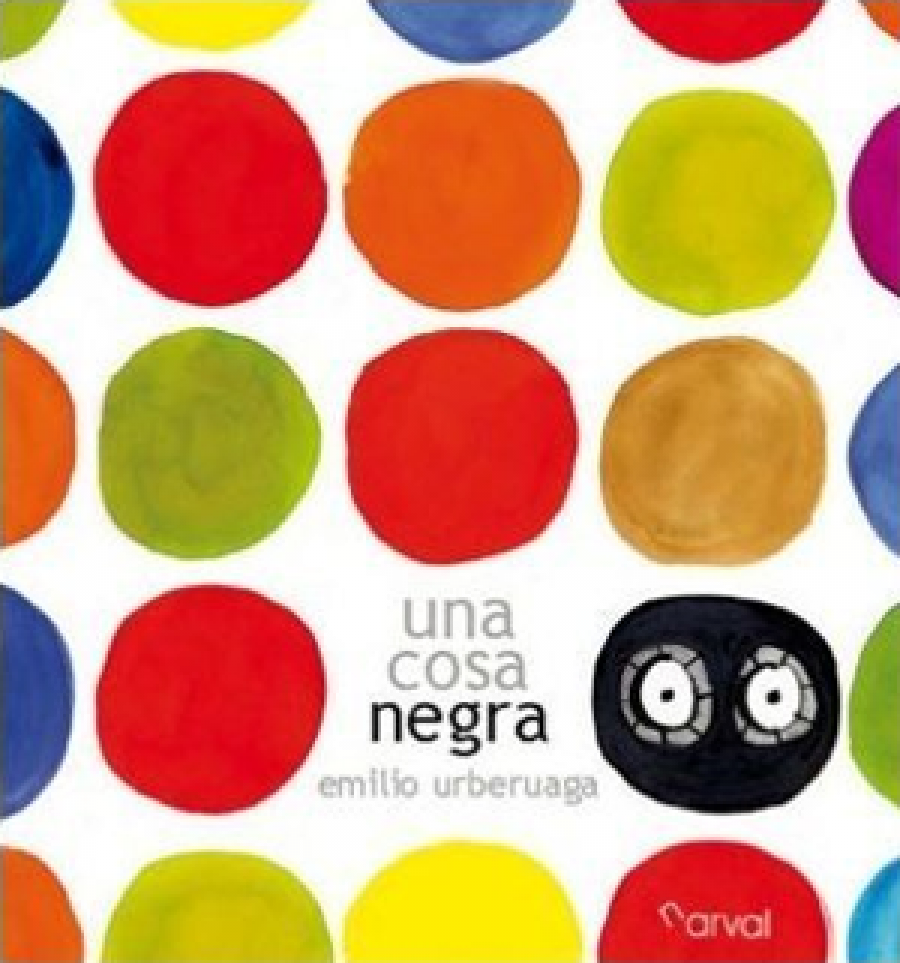 La estación azul de los niños - Portada 'Una cosa negra'