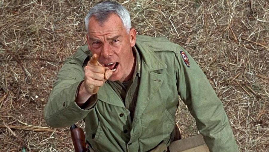 Lee Marvin es John Reisman en 'Doce en el patíbulo' (1967)