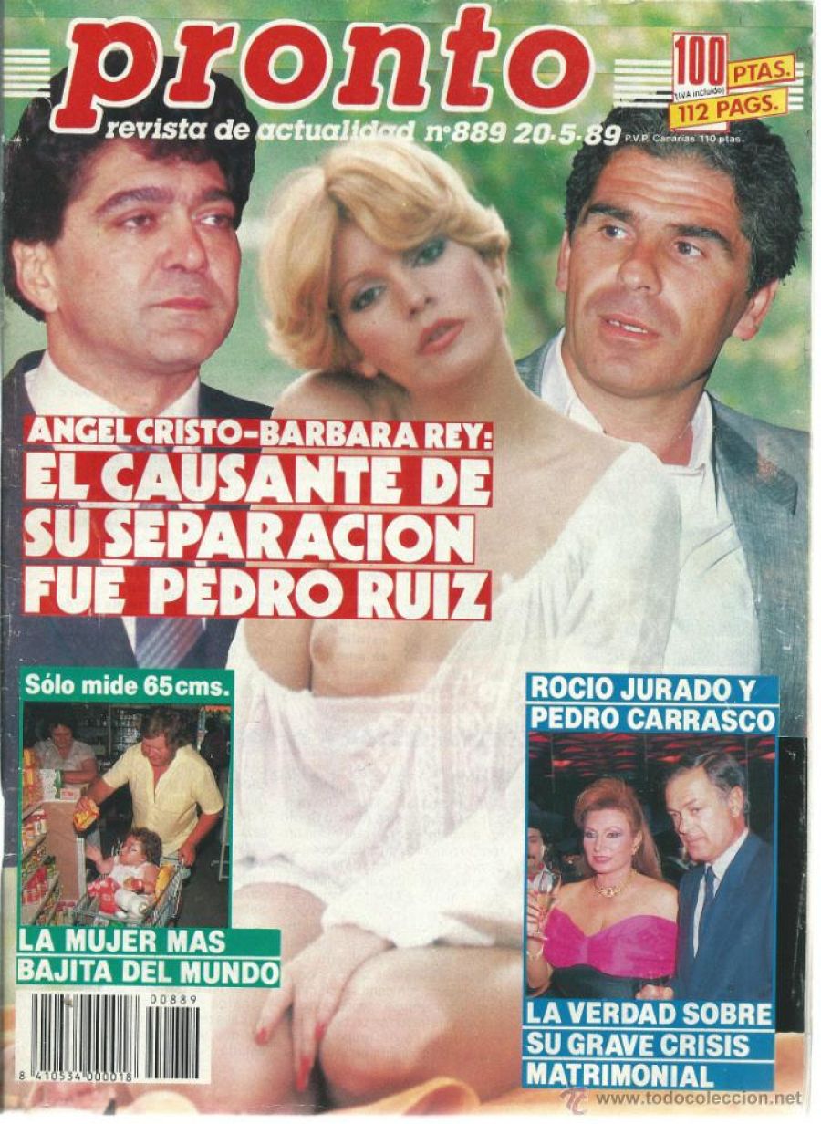 Portada de la revista Pronto