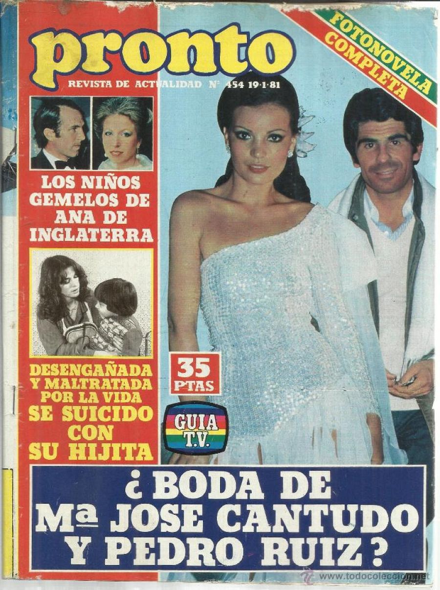 Portada de la revista Pronto