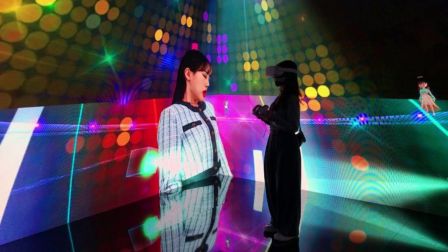 Experimentar un concierto en el metaverso es una de las aplicaciones que se han podido ver en el Mobile World Congress. 