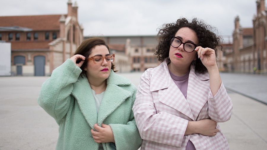 Lídia Juvanteny y Raquel Carrera, creadoras del proyecto digital Soy Curvy