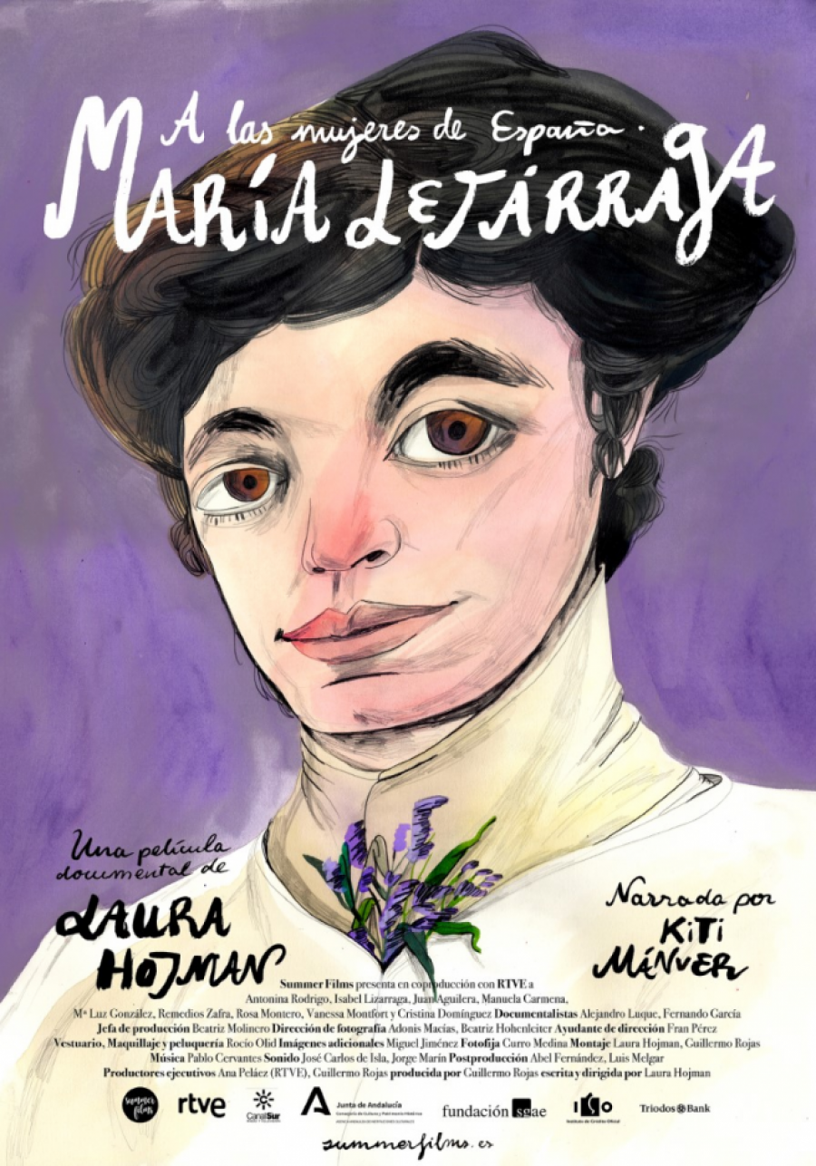 Cartel 'A las mujeres españolas. María Lejárraga' (2022)