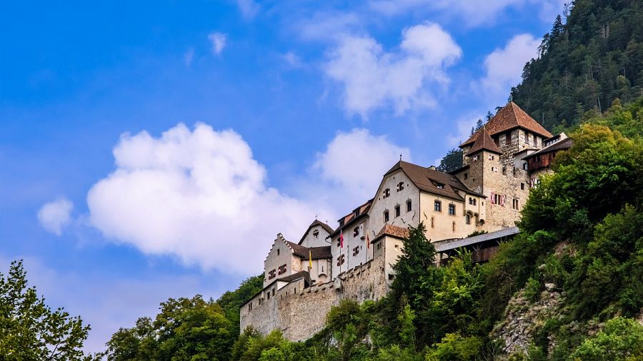 El castell de Vaduz a Liechtenstein