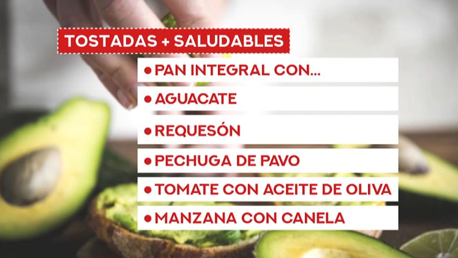 Propuesta de tostadas saludables