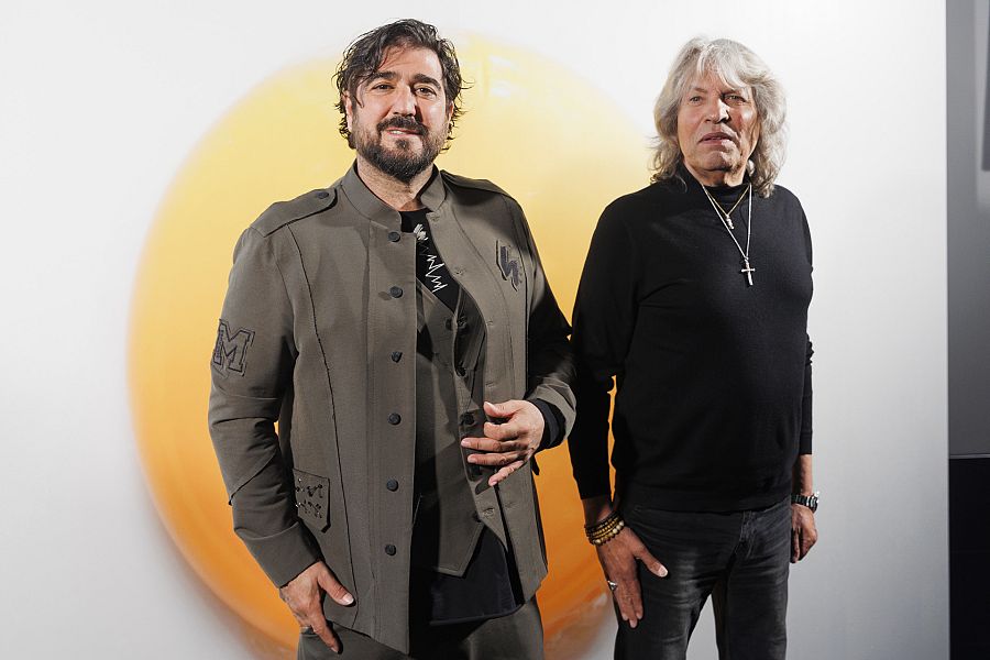 Los cantantes Antonio Orozco y José Mercé