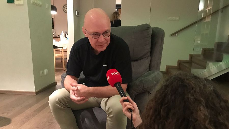 Bodgan, un exportador de frutas que ha decidido acoger a cinco familias