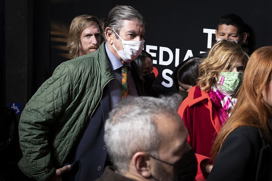 Ágatha Ruiz de la Prada y José Manuel Díaz-Patón en una de sus primeras apariciones públicas como pareja