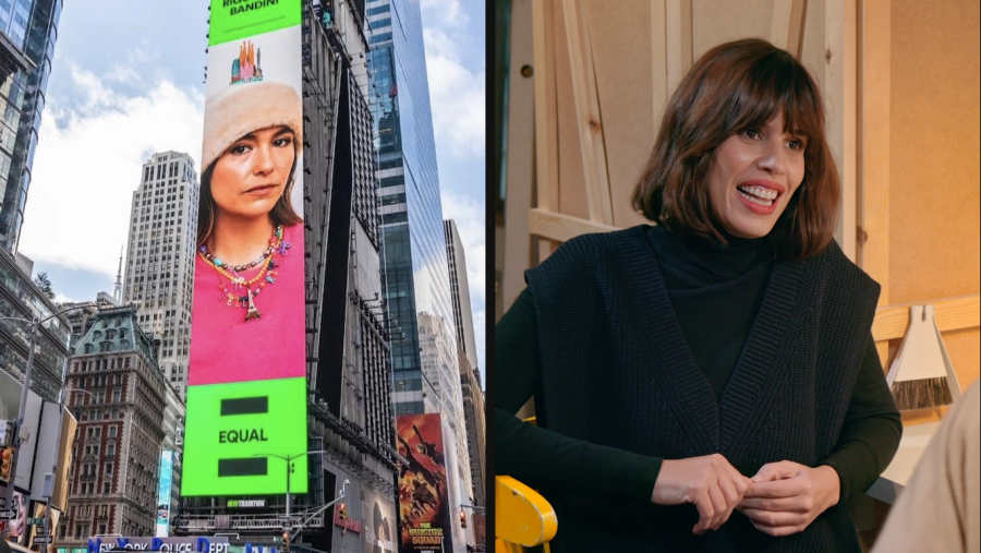 Rigoberta Bandini a Times Square