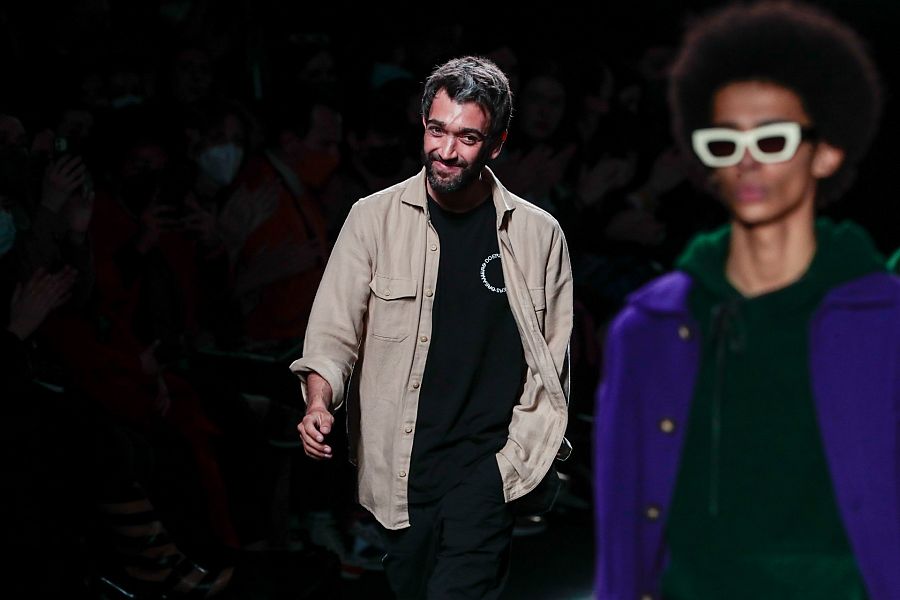 El diseñador Pablo Erroz en Madrid Fashion Week