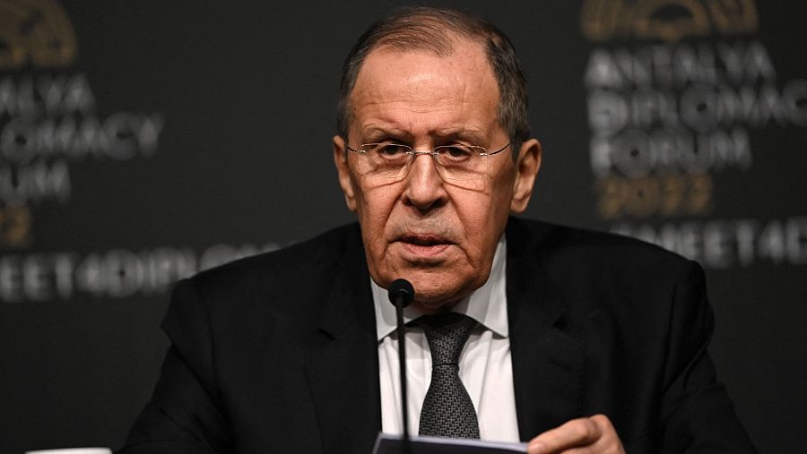 El ministro de Asuntos Exteriores ruso, Serguéi Lavrov