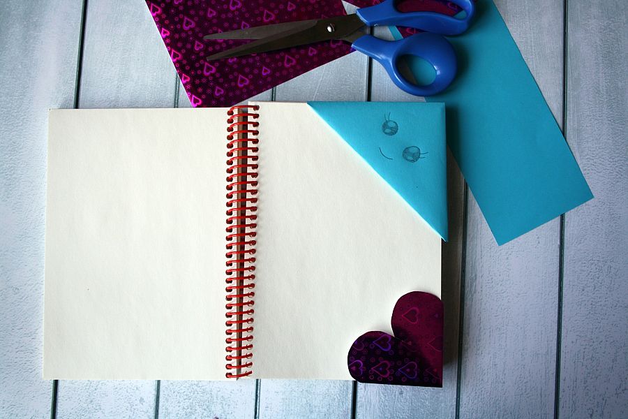 Marcapáginas de origami