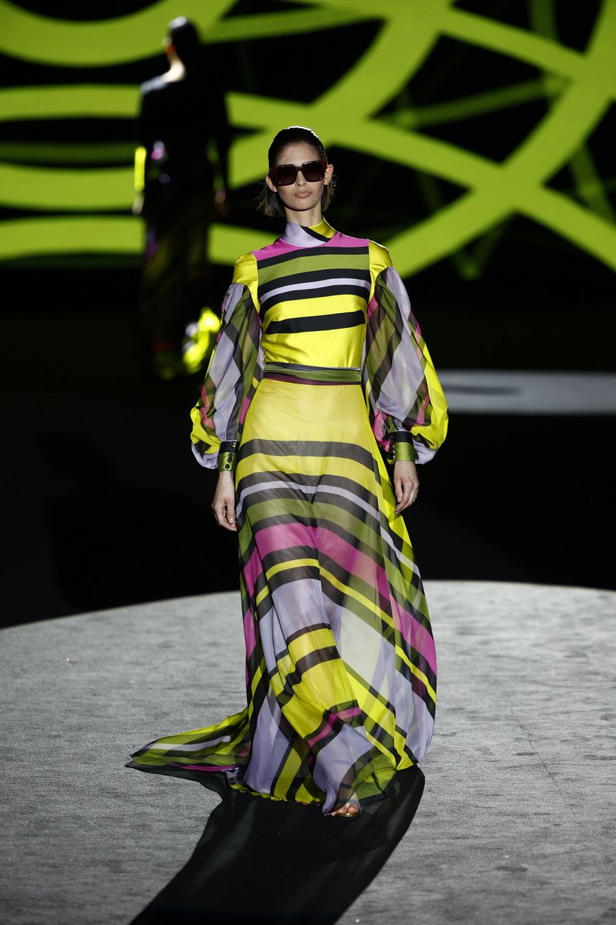 Desfile de Hannibal Laguna en la pasarela Madrid Fashion Week