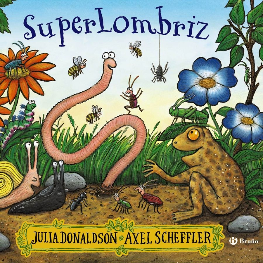 La estación azul de los niños - Portada 'Superlombriz'