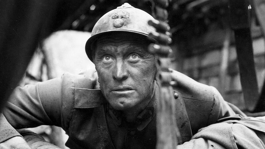 Kirk Douglas en 'Senderos de gloria' (1957)