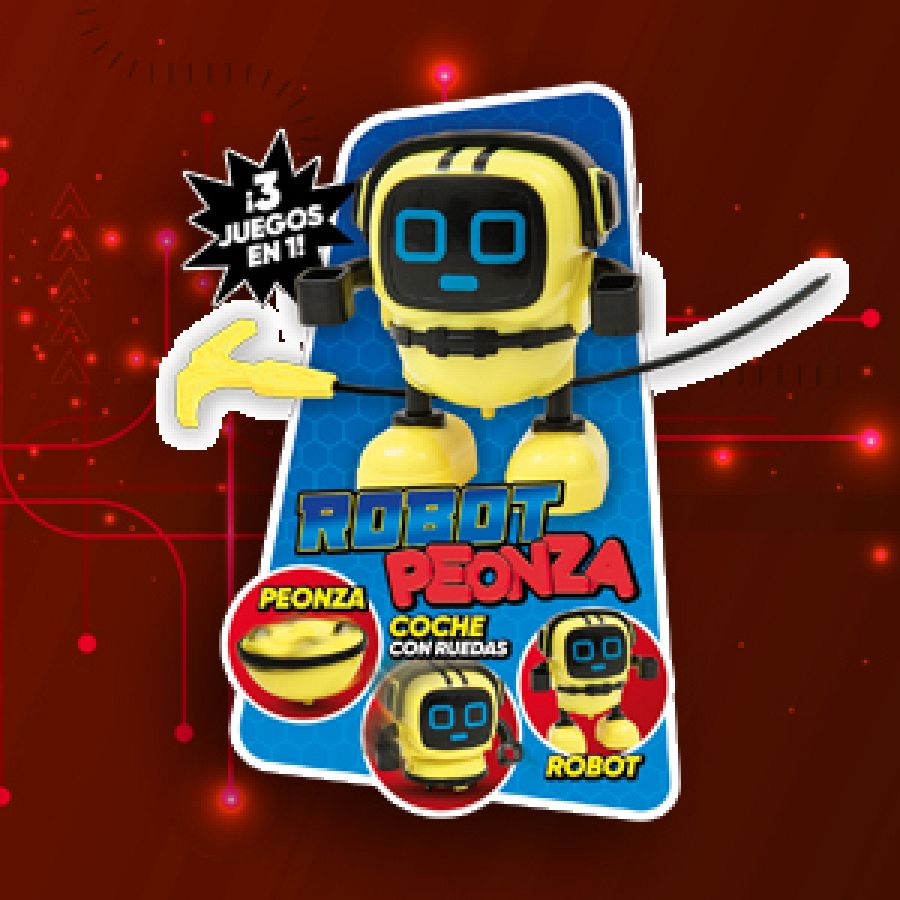 Revista Clan Abril 2022 - Regalo robot-peonza