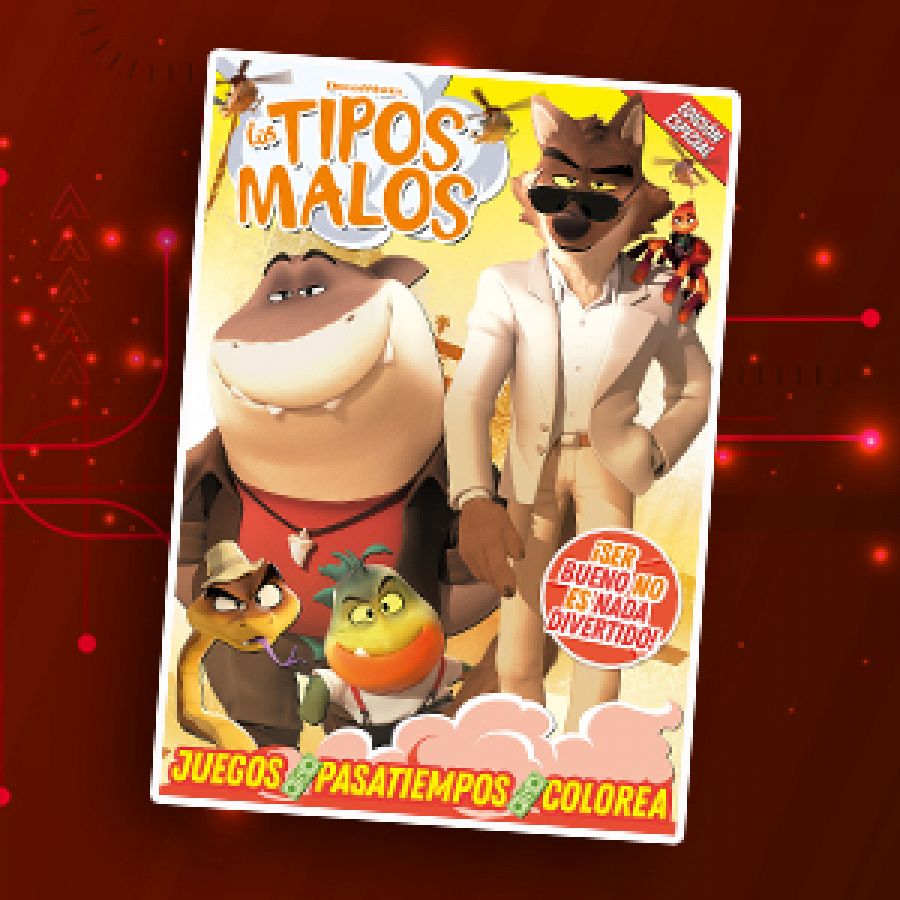 Revista Clan Abril 2022 - Regalo especial 'Tipos Malos'