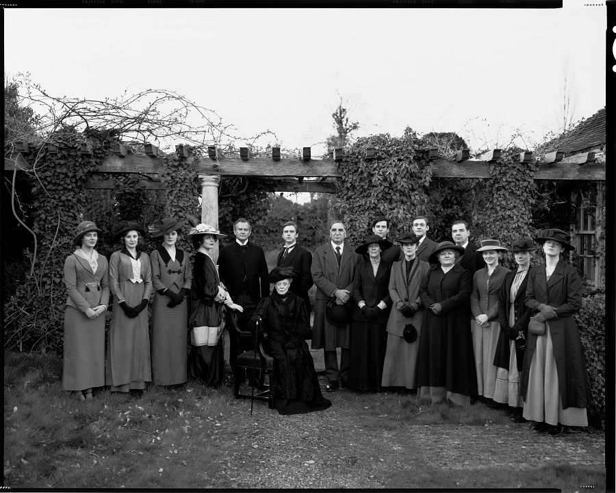 Foto de familia de Downton Abbey