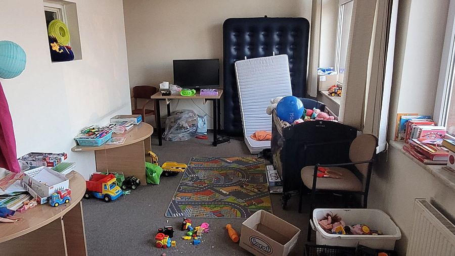 Imagen de los juguetes recogidos por los voluntarios