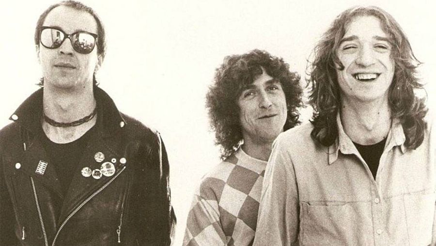 Rosendo,  Ramiro Penas y Chiqui Mariscal, integrantes de Leño