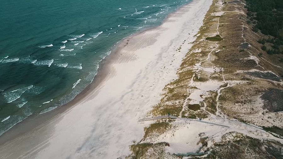 La costa de l'Istme de Curlàndia