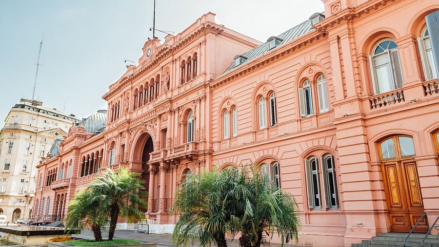 La Casa Rosada es la sede del Poder Ejecutivo de la República Argentina