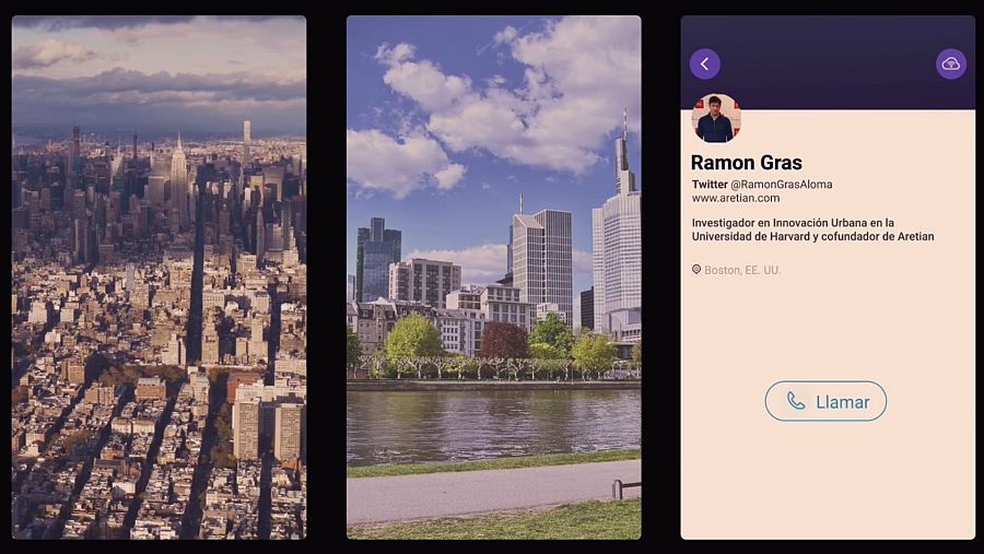 Imagen del videopodcast Cerebros sin fronteras, dedicado a las ciudades.