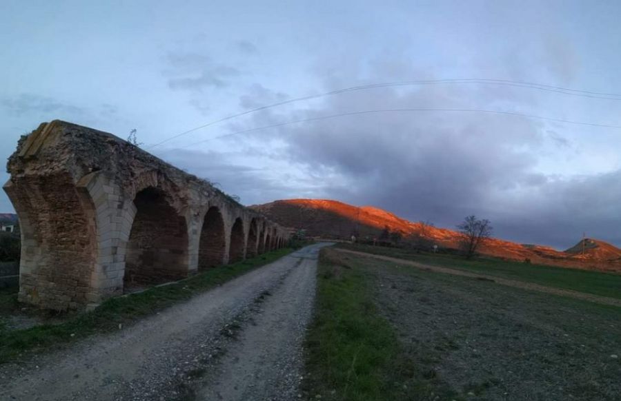 Acueducto del Puente de los Moros, en Lodosa