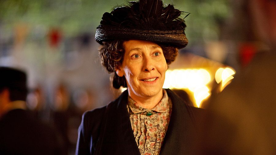 Phylis Logan interpreta a la Sra. Hughes, el ama de llaves de Downton Abbey