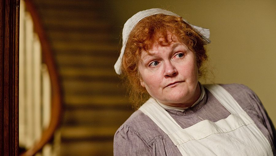 Lesley Nicol es la Sra Patmore, la cocinera de Downton Abbey