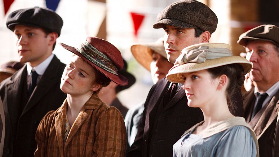 William, Gwen, Thomas y Daisy son algunos de los miembros del servicio en Downton Abbey