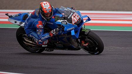 Alex Rins en el GP de Indonesia.