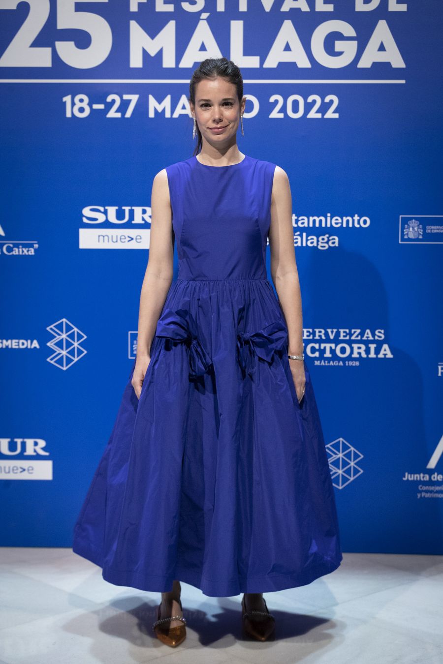 La actriz Laia Costa en el Festival de Málaga