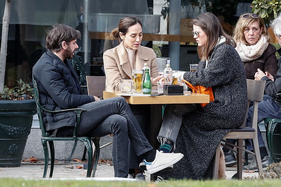 Álvaro Falcó e Isabelle Junot con Tamara Falcó