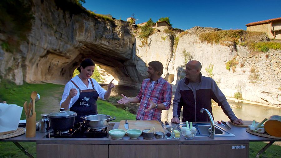 Receta de calabaza rellena de arroz y trufa negra