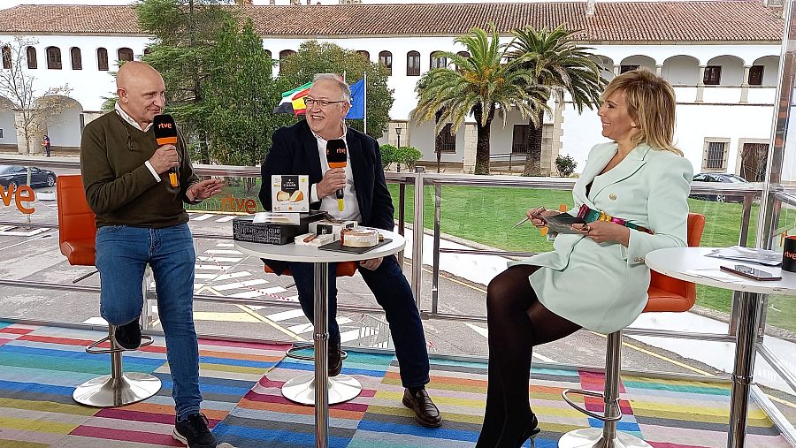 Con Toño Pérez y Mario Blasco