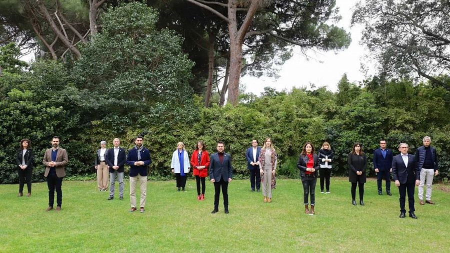 A la reunió de treball del Govern hi assisteixen tots els consellers i conselleres | ACN